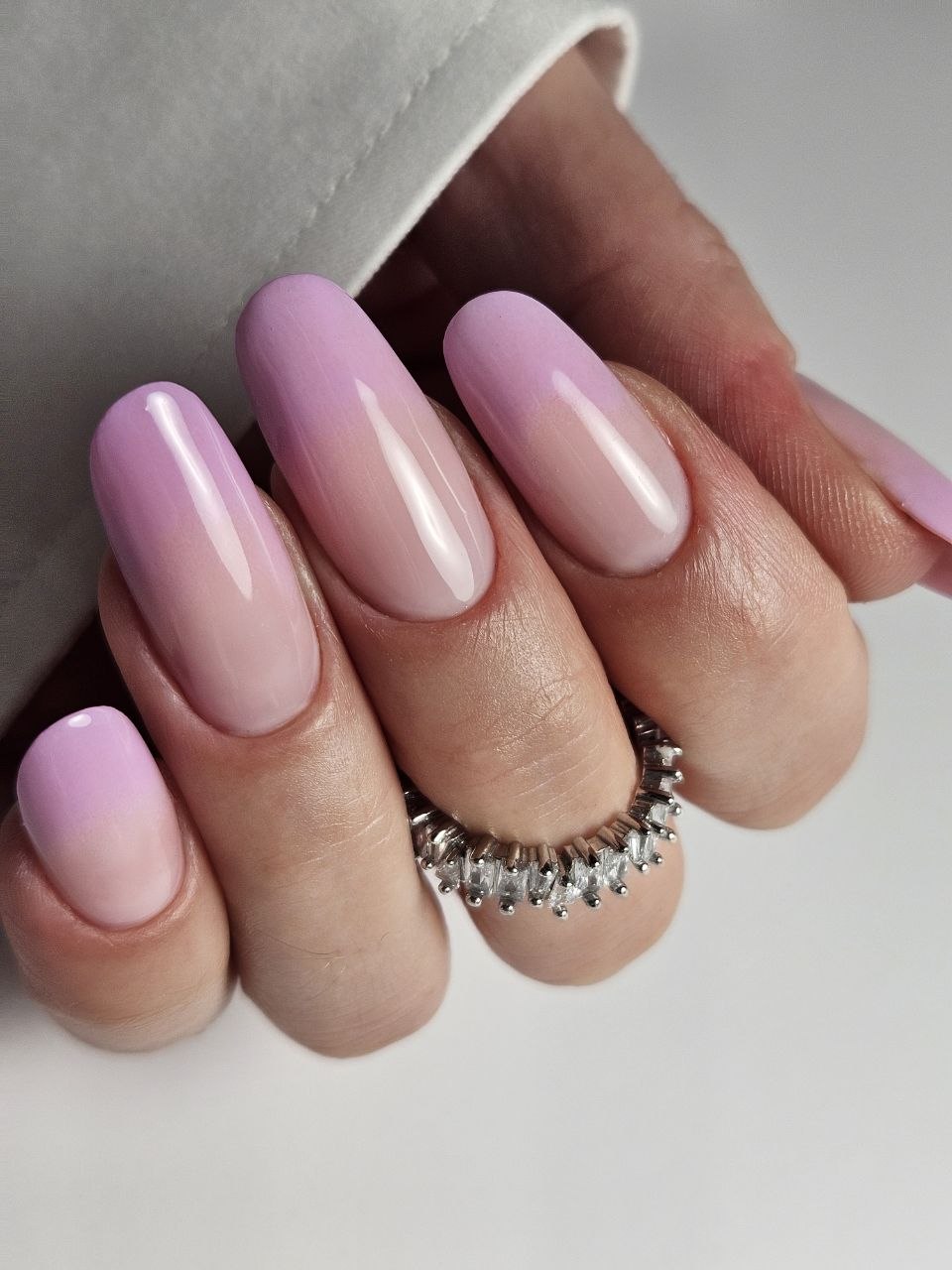 Student hard gel nails