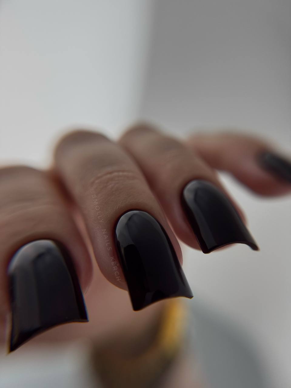 Professional manicure student work