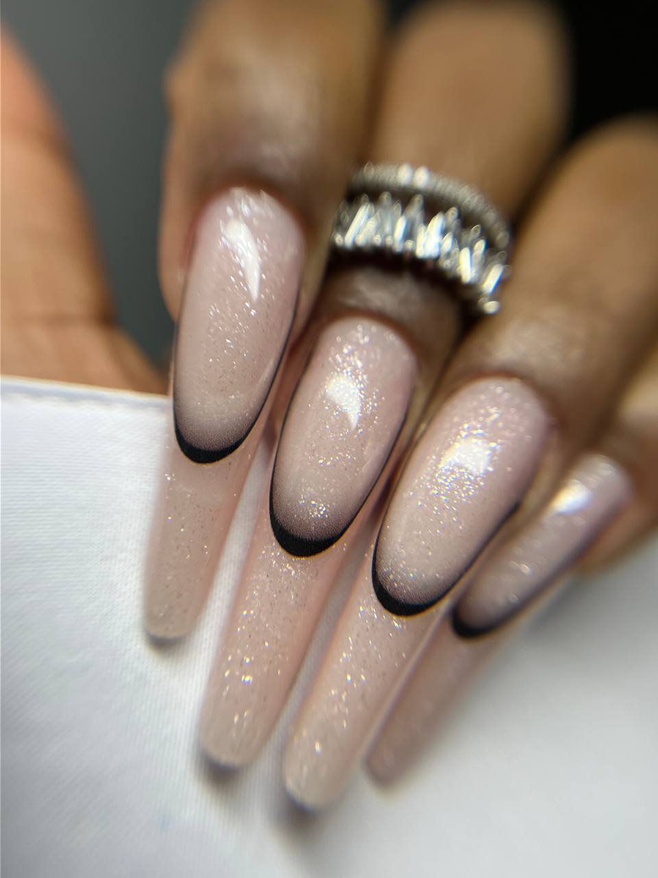 Hard gel application student work